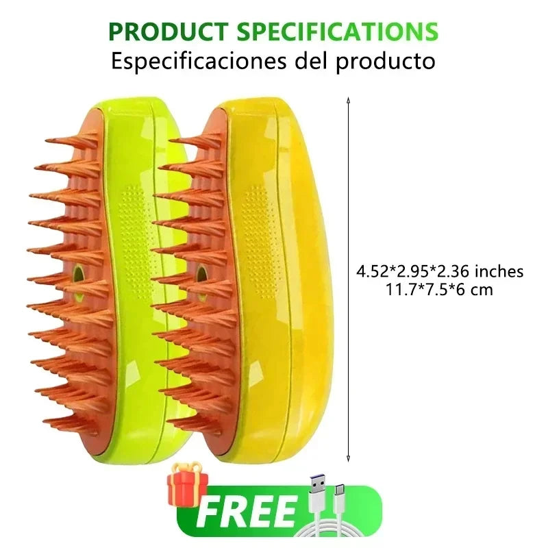 HappyPaws Soft Silicone Pet Comb