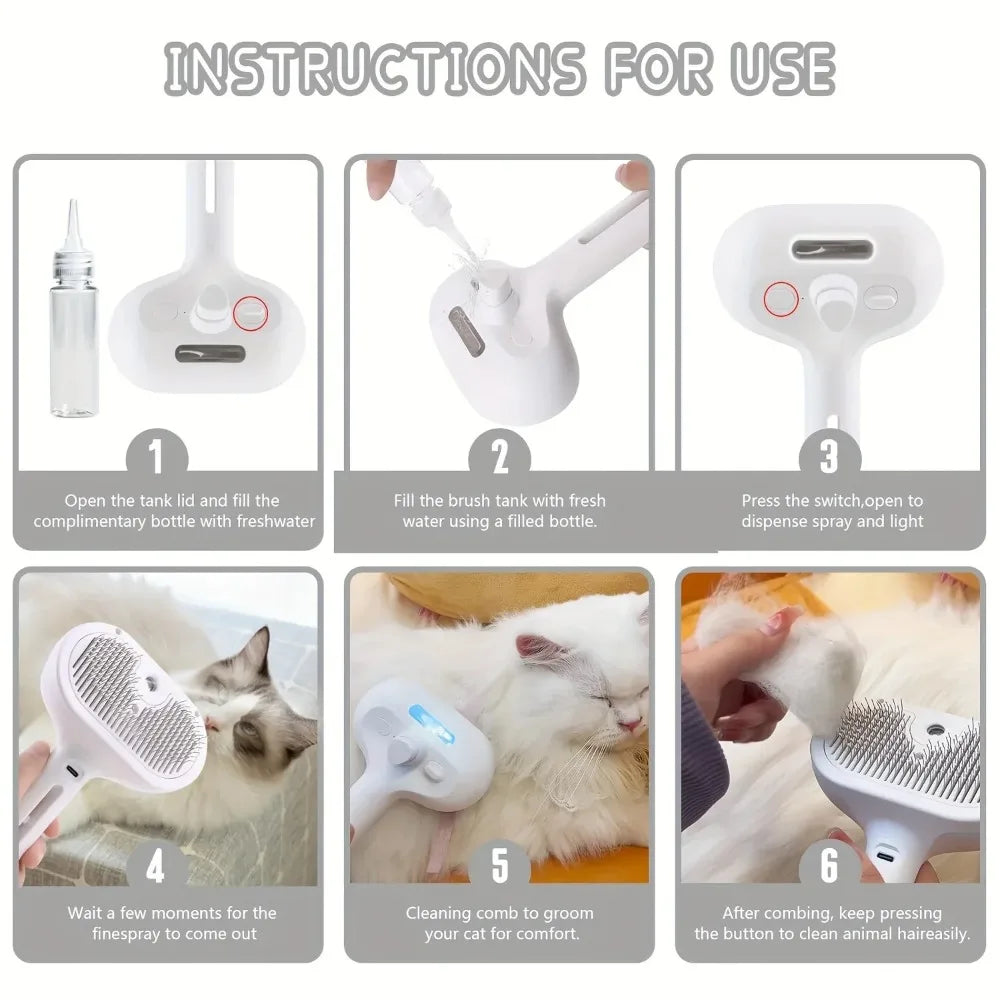 HappyPaws Upgraded Steam Brush